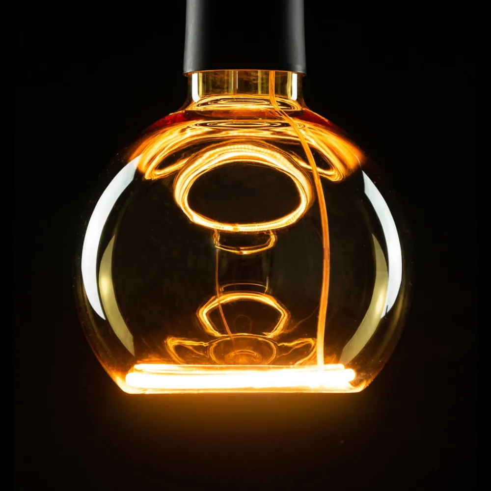 SEGULA Dæmpbar Led-Pære|Filament Pære > LED svævende kugle G125 E27 4W guld 922 dæmpbar