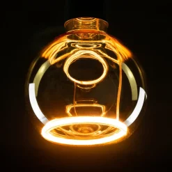 SEGULA Dæmpbar Led-Pære|Filament Pære > LED svævende kugle G125 E27 4W guld 922 dæmpbar