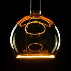 Dæmpbar Led-Pære|Filament Pære ^ SEGULA LED svævende kugle G150 E27 4W 922 guld dæmpbar