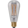 SEGULA Dæmpbar Led-Pære|Filament Pære > Long Style LED-rustik pære E27 6 W, grå