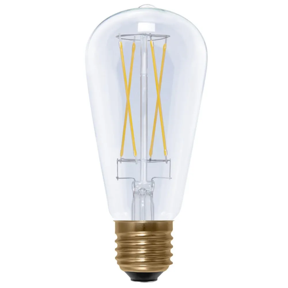 SEGULA Dæmpbar Led-Pære|Filament Pære > rustik LED-pære Long Style E27 5 W klar
