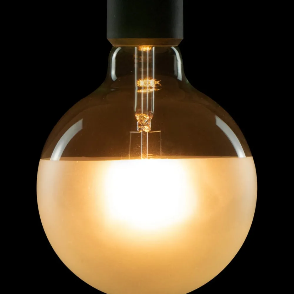 SEGULA Dæmpbar Led-Pære > Vintage Half Moon LED-globe G125 E27 6,5 W