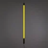 SELETTI Gulvlamper > LED-lys Linea, gul, trædetaljer, universal