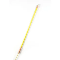 SELETTI Gulvlamper > LED-lys Linea, gul, trædetaljer, universal