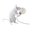 SELETTI Dekorationsbelysning > Muselampe LED-pære USB-siddende hvid