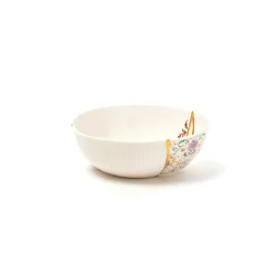 SELETTI Møbel Og Interiør > salatskål Kintsugi 1, farverig, 300 ml, porcelæn