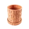 SELETTI Møbel Og Interiør > Vase Magna Graecia Greca, underkop, terracotta