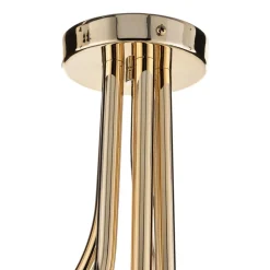 Euluna Loftlamper > Selva loftlampe, 5 lyskilder offset, guld