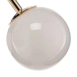 Domiluce Loftlamper > Selva loftlampe med tre glaskugler, guld
