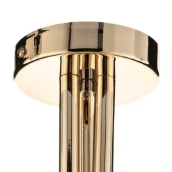 Domiluce Loftlamper > Selva loftlampe med tre glaskugler, guld
