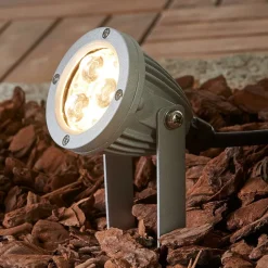 Udendørs Spot ^ Ledino Sendling LED-lampe med jordspyd lavet af trykstøbt aluminium