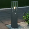 Trio Lighting Gadebelysning > Sensor-vejlampe GARONNE, antracit, højde 80 cm, metal IP44