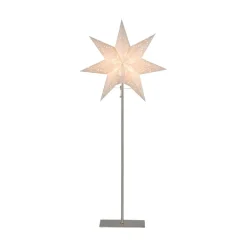 STAR TRADING Julepynt > Sensy stående stjerne mini, højde 83 cm, creme