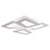Loftlamper|Loftlamper ^ Näve Simes loftlampe, hvid, metal, 48x48 cm, CCT, fjernbetjening