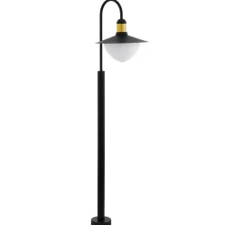 EGLO Gadebelysning > Sirmione vejlampe med glasskærm