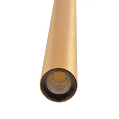 Lindby Skinnesystem > Skinne system 48V Lumaro, pendel, rørpære, 3 lyskilder, guld, CCT