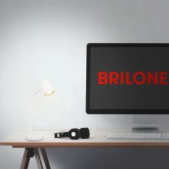 Briloner Arbejdsrum/Kontor|Bordlamper > Skriva bordlampe, GU10-fatning, hvid