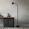 Briloner Arbejdsrum/Kontor|Gulvlamper > Skriva gulvlampe, justerbar, GU10, sort
