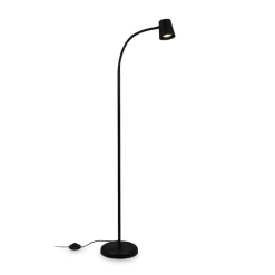 Briloner Arbejdsrum/Kontor|Gulvlamper > Skriva gulvlampe, justerbar, GU10, sort