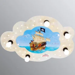 Elobra Loftlamper > Skyformet Capt'n Sharky loftlampe med LED’er
