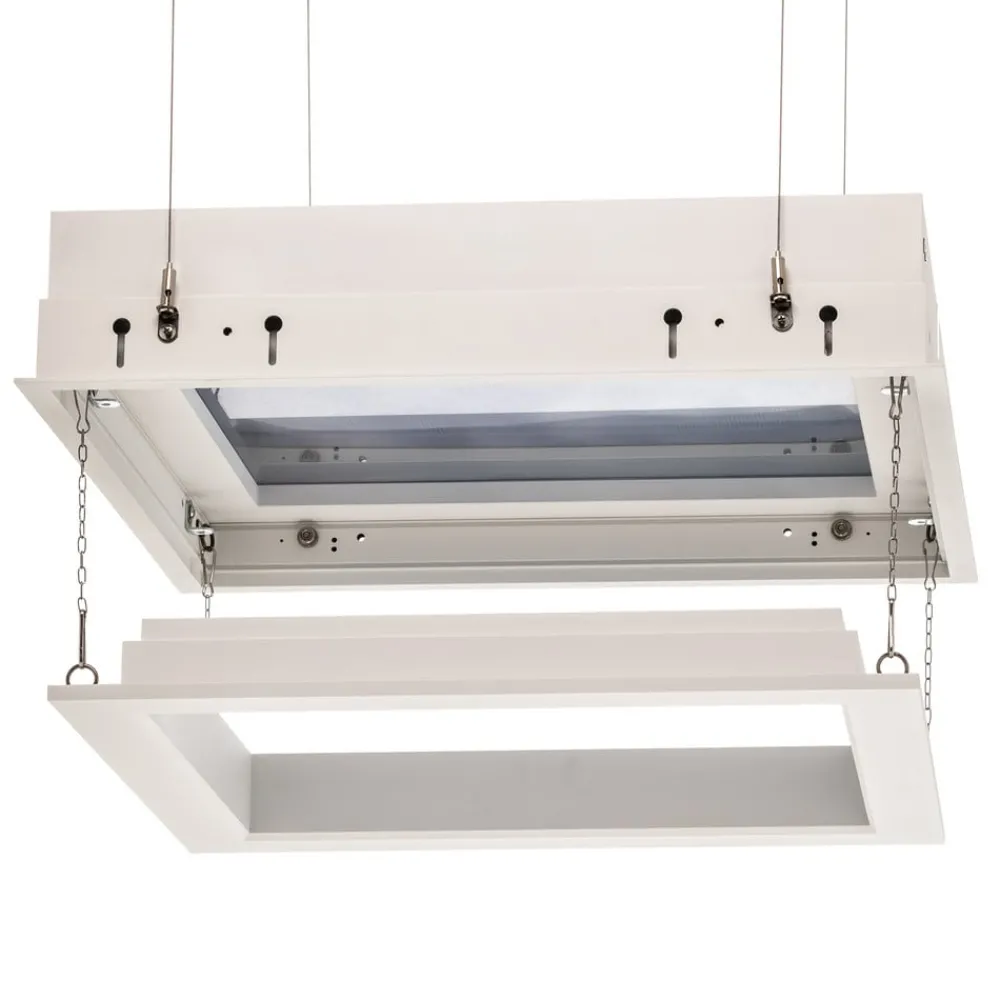 Hera Indbygningsspots > Sky Window LED-panel 60x60cm med monteringsramme