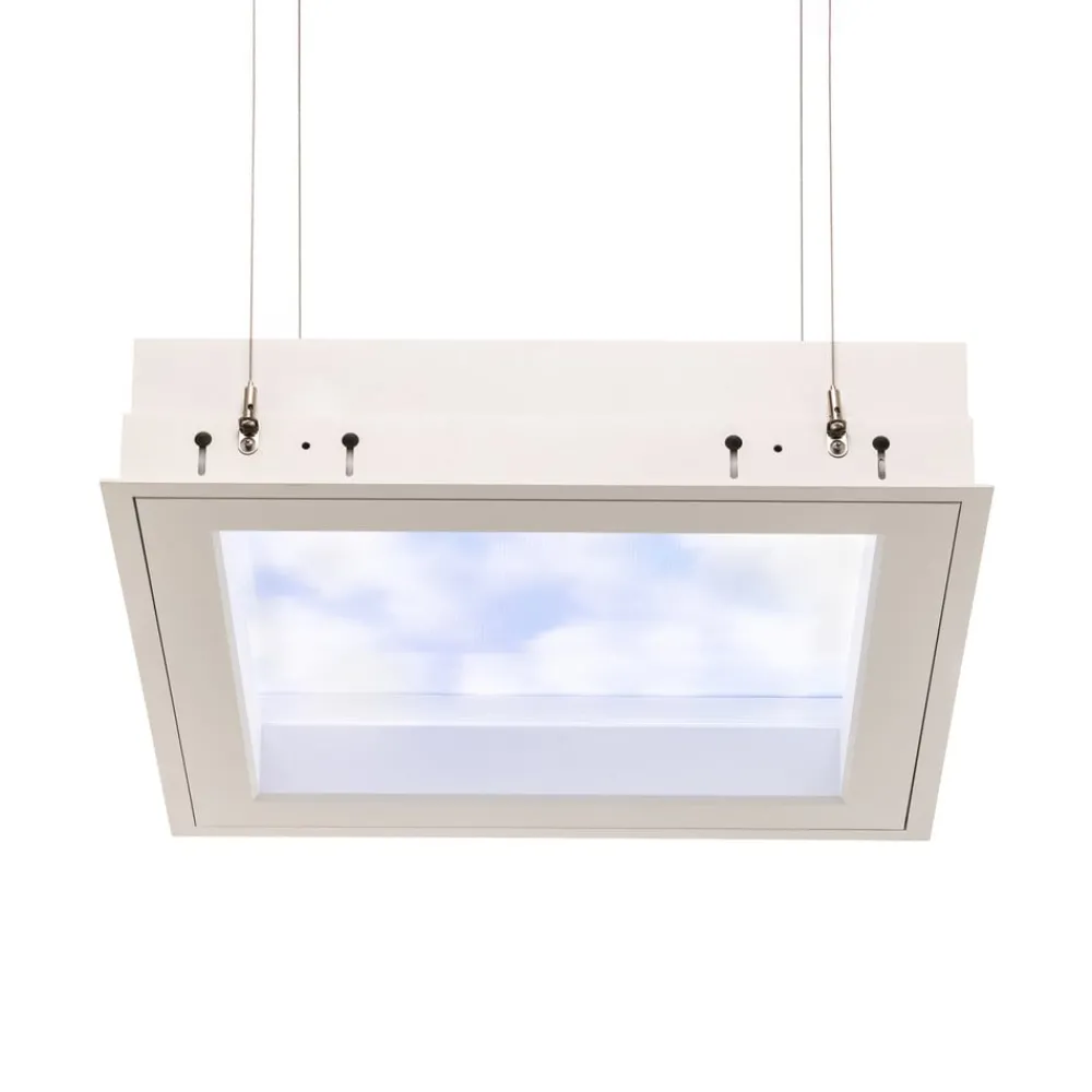 Hera Indbygningsspots > Sky Window LED-panel 60x60cm med monteringsramme