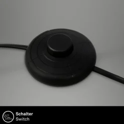 Gulvlamper|Gulvlamper ^ Briloner Slama gulvlampe, naturfarve, metal, søgræs, E27