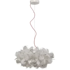 Slamp Pendellamper > hængelampe Clizia Mama Non Mama, Ø53cm, hvid/rød
