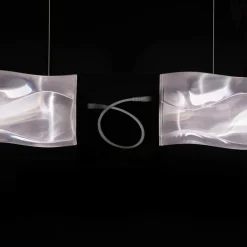 Arbejdsrum/Kontor ^ Slamp Hugo Prisma 24V designer-LED-hængelampe
