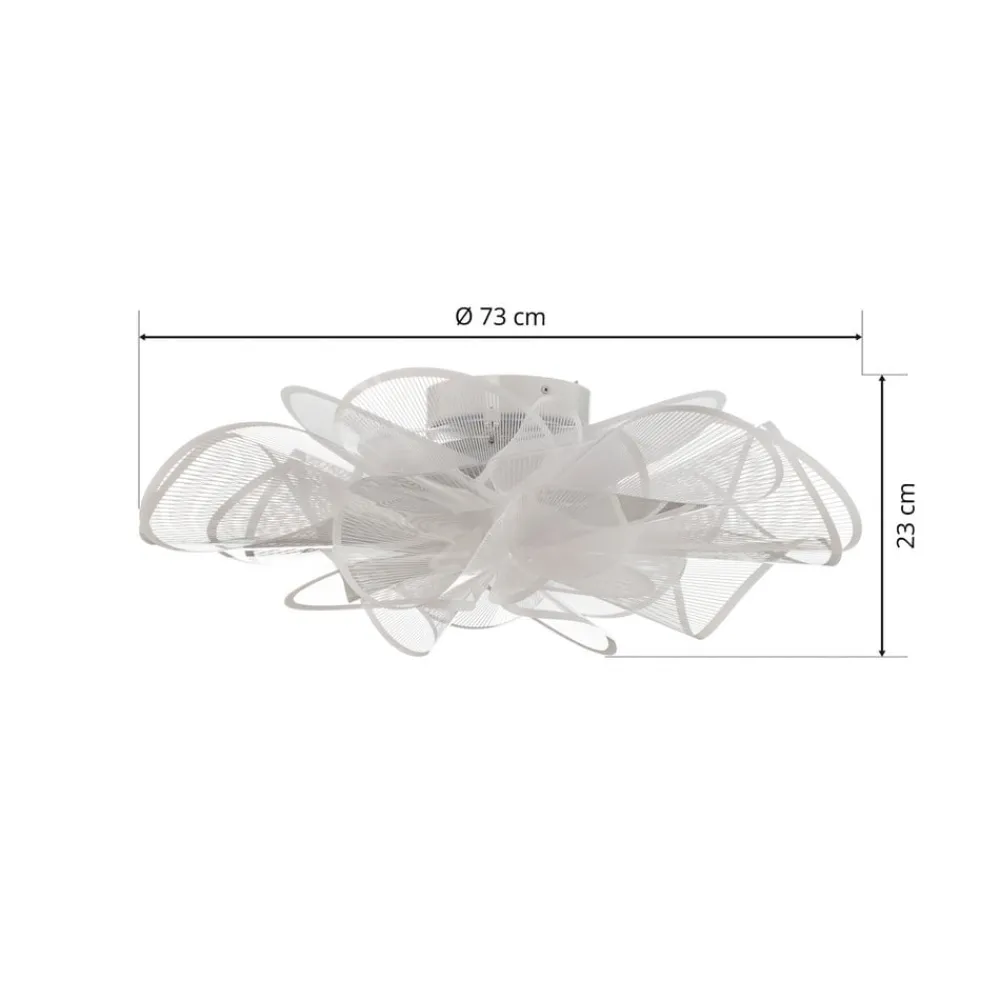 Loftlamper|Loftlamper ^ Slamp LA BELLE ÉTOILE loftlampe hvid, 73 cm