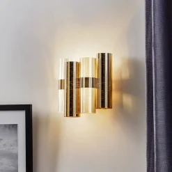 Slamp Væglamper|Væglamper > La Lollo væglampe, guldfarvet