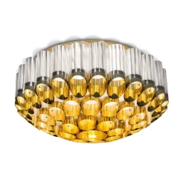 Slamp Loftlamper > Odeon Ceiling Loftlampe, guld, Ø 65 cm