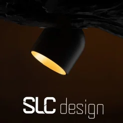 Indbygningsspots|Spotlights ^ The Light Group SLC Cup LED-indbygningsdownlight sort/guld 2.700 K