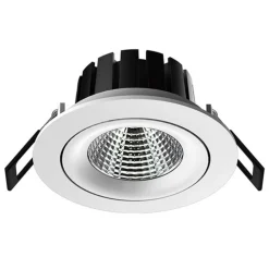 Loftlamper|Indbygningsspots ^ The Light Group SLC DL04 LED-indbygningslampe hvid 2.700 K