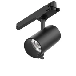 The Light Group Skinnesystem > SLC LED-spot Meta Pro AI dobbelt sensor, sort, 3-faset