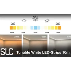 The Light Group Led Strips > SLC LED-Strip Tunable Hvid 827-865 10m 125W IP54