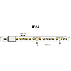 The Light Group Led Strips > SLC LED-Strip Tunable Hvid 827-865 10m 125W IP54