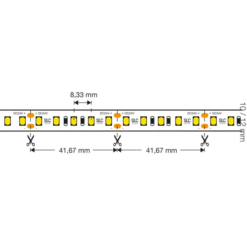 The Light Group Led Strips > SLC LED-strip Ultra Long iCC IP20 30m 240W 2,700K