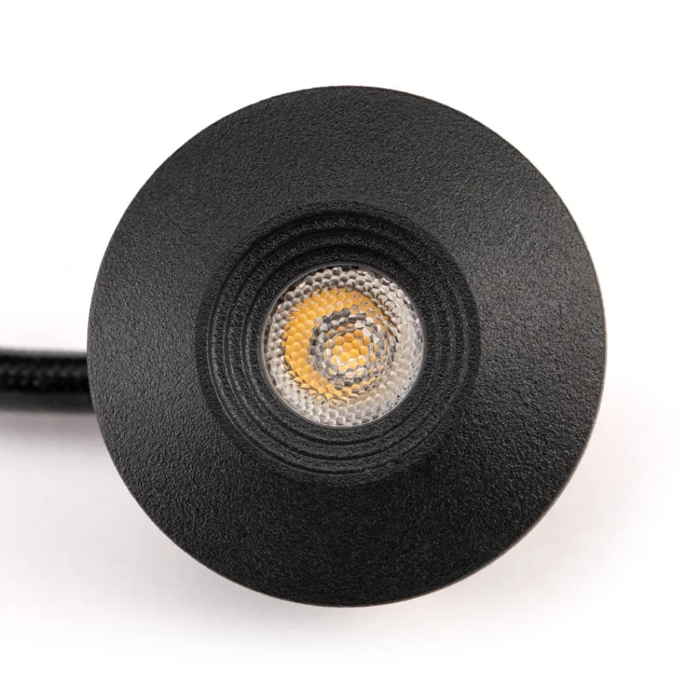Loftlamper ^ The Light Group SLC MiniOne Fast LED-downlight IP65 sort 930