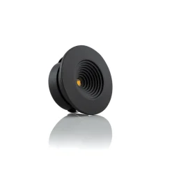 Loftlamper|Indbygningsspots ^ The Light Group SLC MiniOne Fast LED-indbygningslampe sort 2.700K