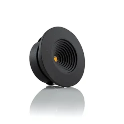 The Light Group Loftlamper|Indbygningsspots > SLC MiniOne Fast LED-indbygningslampe sort 3.000K
