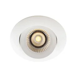 Loftlamper|Indbygningsspots ^ The Light Group SLC One 360° LED indbygningslampe dæmpet til varm hvid