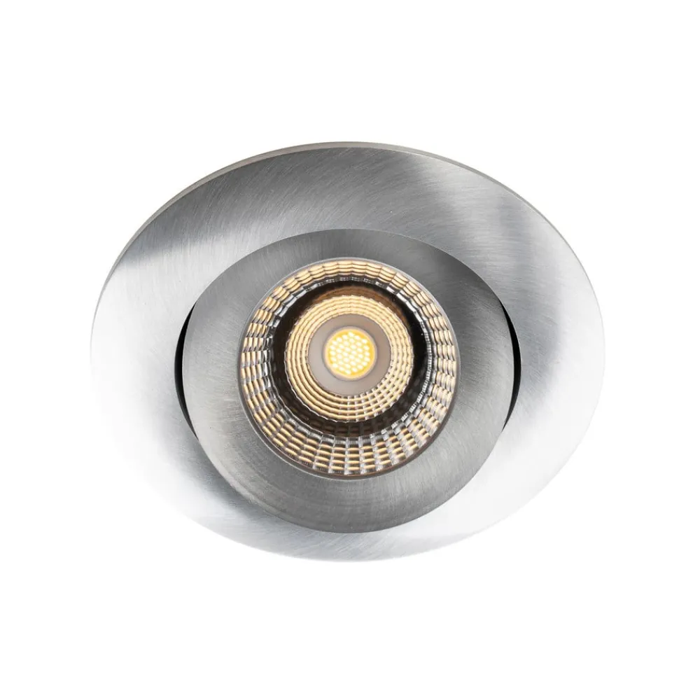 The Light Group Loftlamper > SLC One 360° LED-indbygningslampe dæmp-til-varm aluminium