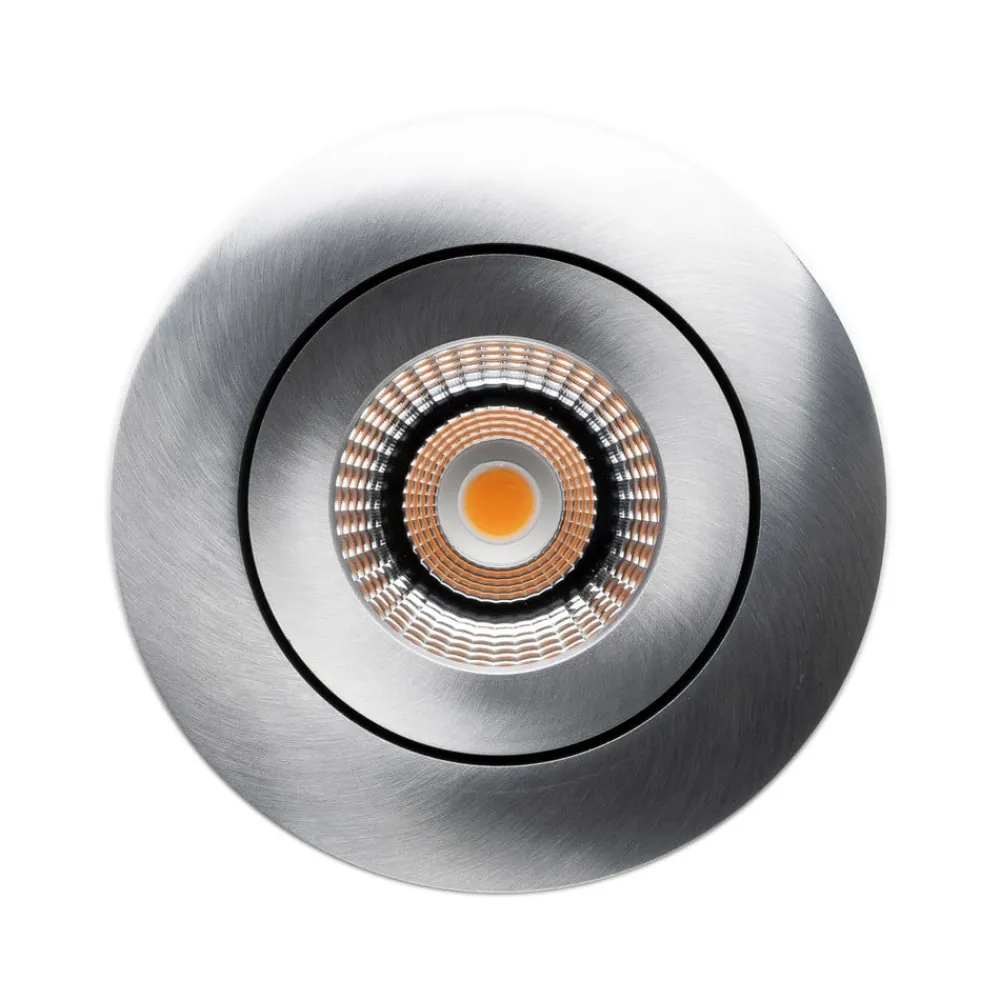 The Light Group Loftlamper > SLC One 360° LED-indbygningslampe dæmp-til-varm aluminium
