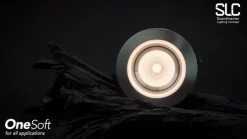 The Light Group Loftlamper > SLC One 360° LED-indbygningslampe dæmp-til-varm aluminium