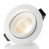 The Light Group Indbygningsspots|Spotlights > SLC One 360° LED-indbygningslampe hvid 2.700K