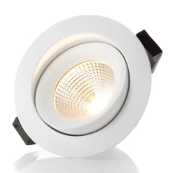 The Light Group Indbygningsspots|Spotlights > SLC One 360° LED-indbygningslampe hvid 2.700K