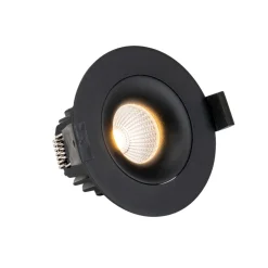 Indbygningsspots ^ The Light Group SLC OnePro LED-indbygningsdownlight sort 4.000 K