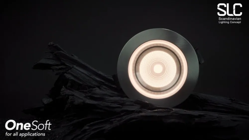 The Light Group Loftlamper|Indbygningsspots > SLC One Soft LED indbygningsspot dæmpet til varm hvid