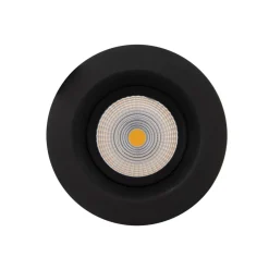 The Light Group Loftlamper|Indbygningsspots > SLC One Soft LED indbygningsspot dæmp-til-varm sort